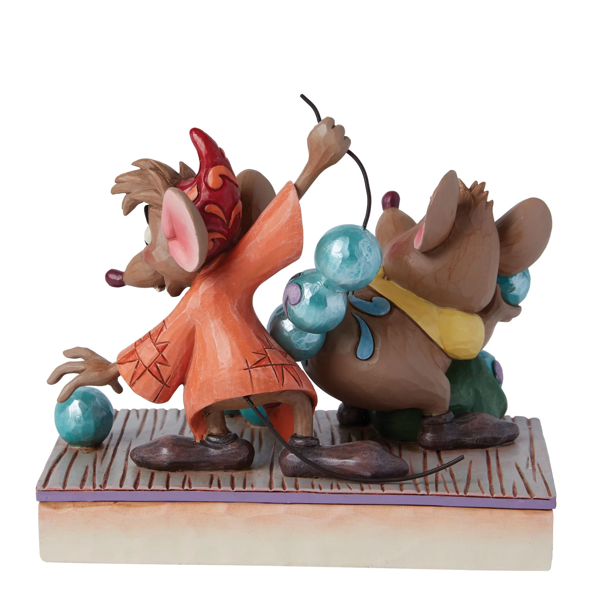 Beads for Cinderelly (Jaq & Gus Figurine) - Disney Traditions by Jim Shore - Image 2