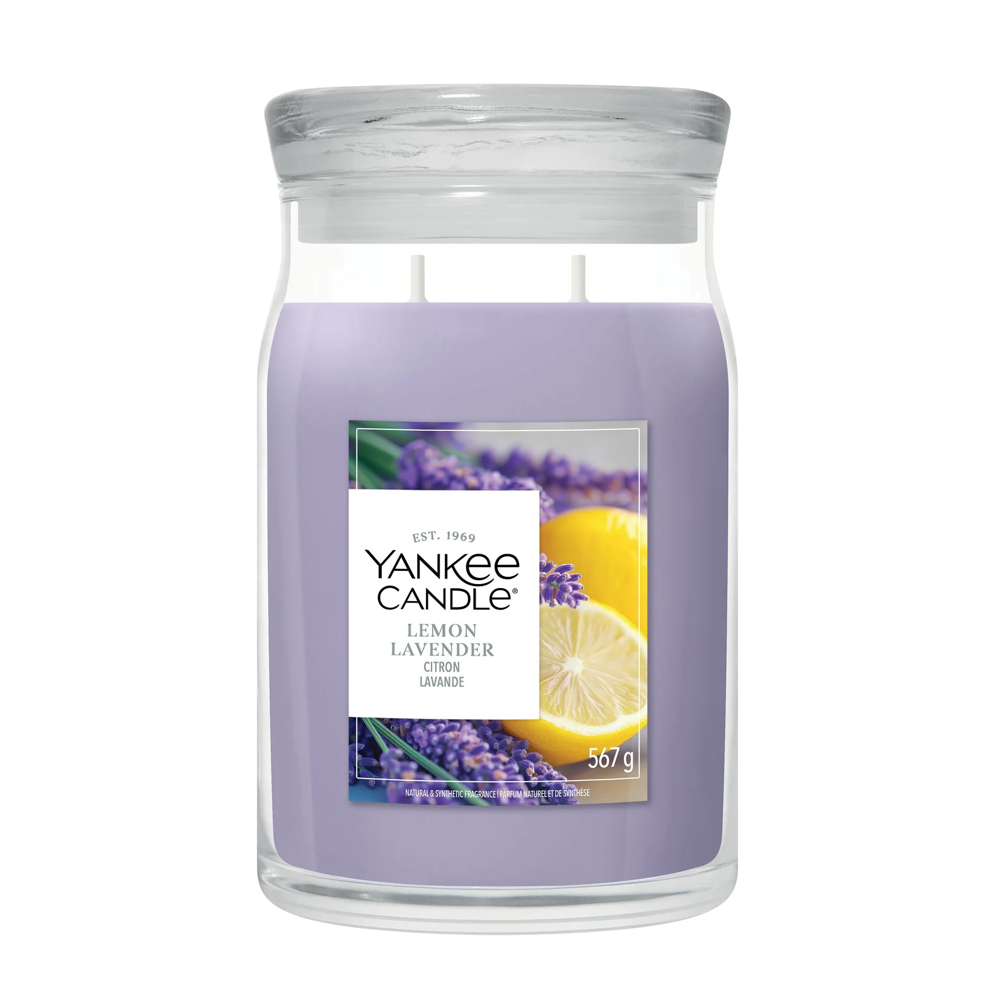 Lemon Lavender Signature Large Jar by Yankee Candle
