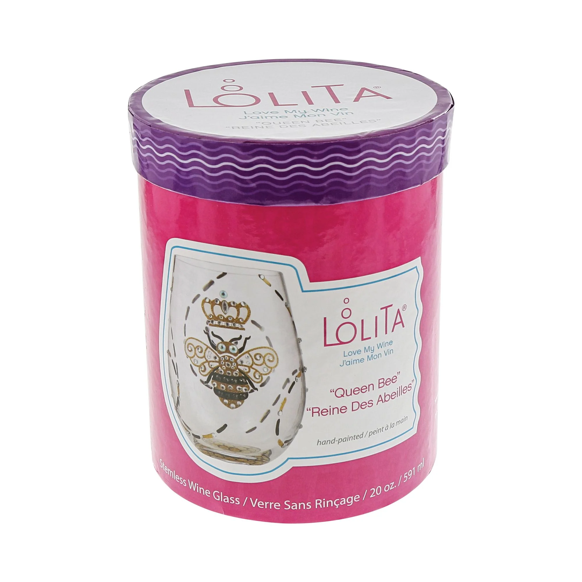 Queen Bee Stemless Glass by Lolita - Image 8