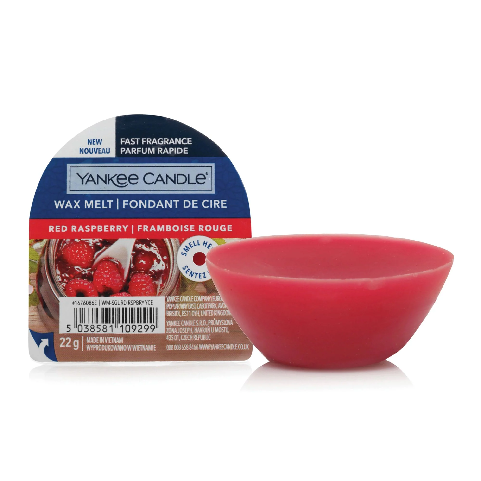 Red Raspberry Original Single Wax Melt Yankee Candle