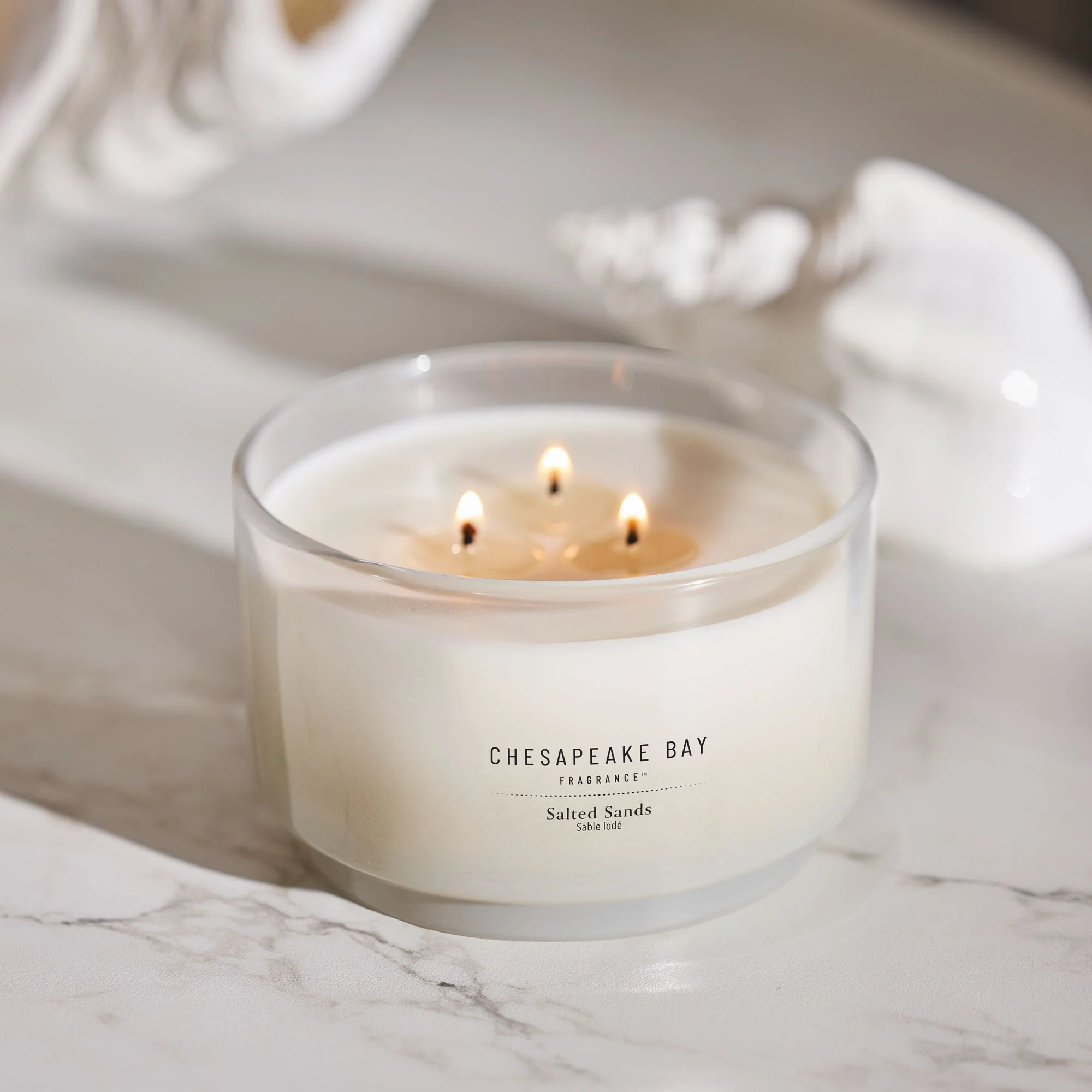 Salted Sands 3 Wick Candle by Chesapeake Bay - Image 2