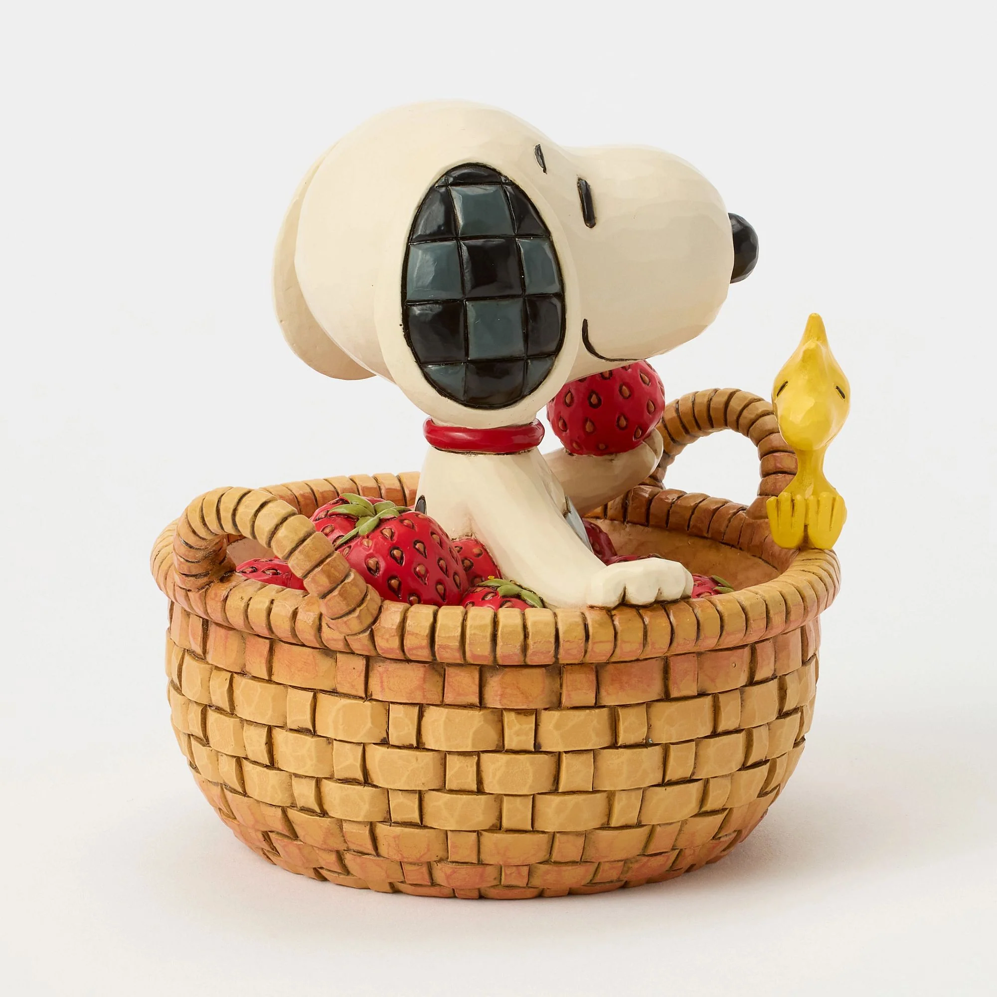 Snoopy Strawberries Figurine - Image 2